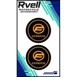 Rvell Cf Moto Uyumlu İkili Damla Sticker 5X5 03