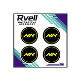 Rvell Cf Moto Uyumlu Koruma Takozu Damla Sticker 4Lü 02