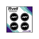Rvell Cf Moto Uyumlu Koruma Takozu Damla Sticker 4Lü 04