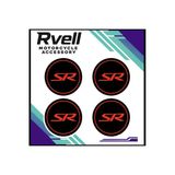 Rvell Cf Moto Uyumlu Koruma Takozu Damla Sticker 4Lü 14
