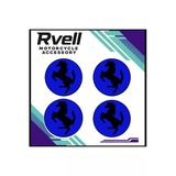 Rvell Ferrari Koruma Takoz Damla Sticker 4 Lü Mavi 04