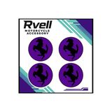 Rvell Ferrari Koruma Takoz Damla Sticker 4 Lü Mor 05