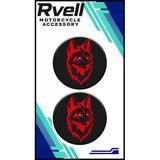 Rvell Kurt İkili Damla Sticker 5X5 01