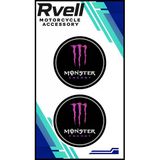 Rvell Monster İkili Damla Sticker 5X5 03