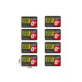 Rvell Motosiklet Kan Grubu Sticker Set 8 Adet (0+)