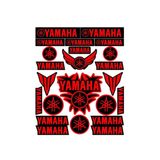 Rvell Motosiklet Yamaha Uyumlu A4 Sticker Set 003
