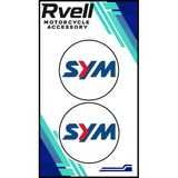 Rvell Suzuki Uyumlu İkili Damla Sticer 5X5 11