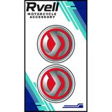 Rvell Suzuki Uyumlu İkili Damla Sticer 5X5 12