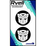 Rvell Transformers İkili Damla Sticker 5X5 03