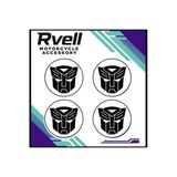 Rvell Transformers Koruma Takoz Damla Sticker 4 Lü 02