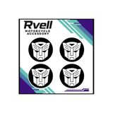 Rvell Transformers Koruma Takoz Damla Sticker 4 Lü 03