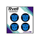 Rvell Transformers Koruma Takoz Damla Sticker 4 Lü 09