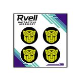 Rvell Transformers Koruma Takoz Damla Sticker 4 Lü 10