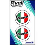 Rvell Vespa Uyumlu İkili Damla Sticker 5X5 01
