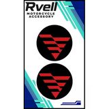 Rvell Voge Uyumlu İkili Damla Sticker 5X5 02