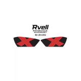 Rvell Yamaha R25 (2014-2018) Uyumlu Far Sticker X Kırmızı