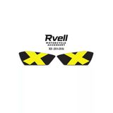 Rvell Yamaha R25 (2014-2018) Uyumlu Far Sticker X Sarı