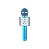 RXP Dahili Hoparlörlü Usb Flash Destekli Mavi Karaoke Mikrofon Ws-858