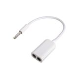 RXP Telefon Laptop Pc Kulaklık Çoklayıcı Çevirici Dönüştürücü 3.5 Mm