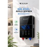 Ryan Dijital Akıllı Şofben Ani Su Isıtıcı Elektrikli Banyo Şofbeni (Duş Başlığı Hediyeli)