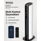 Ryan Ultrasonik Hava Nemlendirici 9 Litre Wi-Fi Kontrollü Uzaktan Kumandalı Sessiz Buhar Makinesi RYN-SH09W - Beyaz