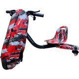 Ryder Star Drift Car Drift Scooter Elektrikli Kaykay Hoverboard Dirift Kar Bluetooth Hoparlör LED Işıklı RS-R1 Red Extreme Grafit - Kırmızı - 6 - 14 Yaş