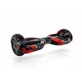 Ryder Star Rs-S5 Red Extreme Grafiti Hoverboard Elektrikli Kaykay Scooter Bluetooth Hoparlörlü 6.5 İnch