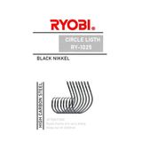 Ryobi 1025 Circle Light Black Nikel Olta Ignesi