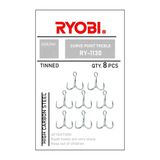 Ryobi 1130 Curve Point Treble Üçlü Çarpma Olta İğnesi 8Ad