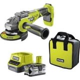 Ryobi 18 W R18AG-140S 18V Akülü Taşlama 115 Avuç Taşlamalar 2 Yıl