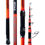 Ryobi Cobia 4.25 cm 100-300GR Teleskopik Surf Olta Kamışı - 425 cm - Siyah - Turuncu