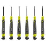 RYOBI Hassas tornavida seti, 6 parça RHSDSPC6