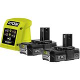 Ryobi RC18115-220 18V 2X2.0AH Akü Şarj Cihazı Paket
