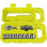Ryobi RHRS10PC 1/4 10 Parça Cırcırlı Lokma Seti