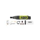 Ryobi RRT4-120GA15 15 Parça Aksesuarlı Akülü Gravür Seti