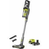 Ryobi RSVS18-1C20G 2.0AH Tek Akülü Kömürsüz Dikey Süpürge - 5133006515 - Yeşil