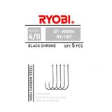 Ryobi St-Worm Ry-1107 Black Nickel Olta Ignesi