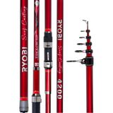 Ryobi Tokachi 420 cm 100-250 gr Atarlı Karbon Surf Kamış