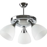 Rys Modern Spor 3 Lü Dekoratif Opal Camlı Sarkıt Avize