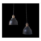 Rys Retro Metal Dekoratif 2 Li Yuvarlak Dekoratif Sarkıt Avize Çap:30 Cm