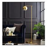 Rys Retro Metal Dekoratif Rustik Gold Kaplama Başlık Köşe Lambası Lambader Başlık Çap:20 Cm