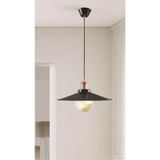 Rys Retro Metal Dekoratif Rustik Tekli Sarkıt Avize Çap:40 Cm