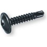 Rysb 4.2x32 Mm 100 Adet Siyah Pul Başlı Matkap Uçlu Vida Otomatik Vida