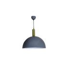 Ryslight Retro Gri Metal Dekoratif Tekli Kafe Mutfak Aydınlatma Avize Çap:30 Cm