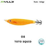 Ryuji 08 Toto Squid 7 cm 9.5 gr Kalamar Zokası
