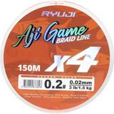 Ryuji Aji Game 4B Orange 150m İp Misina 0,05mm