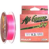 Ryuji Aji Game 4x 100M Pembe İp Misina 0,04 mm 3,5 kg Çekme Gücü