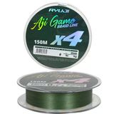 Ryuji Aji Game 4X 150M Dark Green Lrf İp Misina 0,25Pe 0,03Mm 2,5 Kg