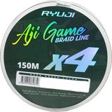 Ryuji Aji Game 4x 150M Koyu Yeşil Lrf Ip Misina Yüksek Aşınma Direnci ile Güçlü Performans - 0.05 mm