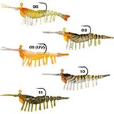 Ryuji Ayu Shrimp 7.5cm 7.2gr Silikon Karides Yem Avlaması Kolay Doğal Görünüm - 06